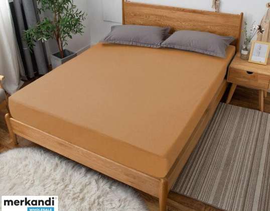 DICKES FROTTEETUCH MIT GUMMIZUG 200x200 FROTTEE BEIGE HELL