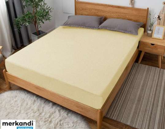 DICKES FROTTEE-SPANNBETTTUCH 80x160 cm ECRU (FG80160-ECRU)
