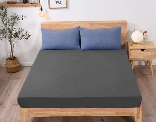 FROTTÉ PASSYDD LAKEN 180x200 cm GRAFITT (FK180200-GRAF)