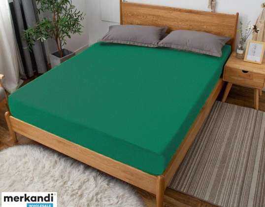 ELASTICKÉ PROSTĚRADLO SILNÝ ŽERZEJ S GUMIČKOU 100x200 BAVLNA MOŘSKÁ