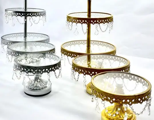 Miss Bakery's House Cake Stand &quot;Vintage&quot; Series Etagères Modeller og størrelser Kaketilbehør Baketilbehør, gjenværende lager Detaljhandel