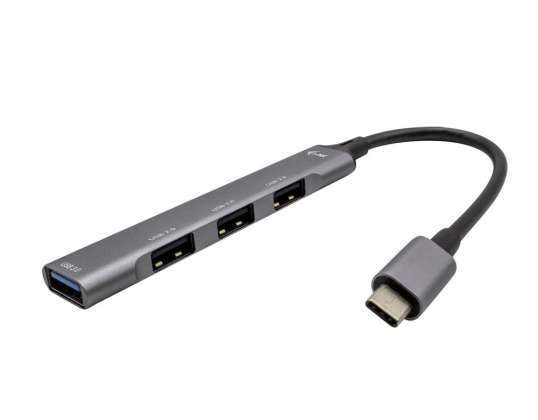 I Tec USB C METALHUB 1XUSB 3.0 3X USB 2.0