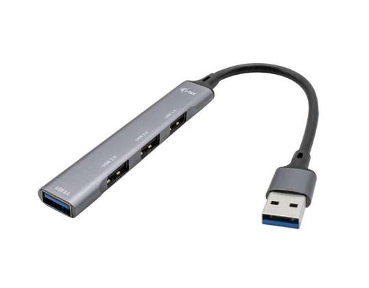 I Tec USB 3.0 METALHUB 1XUSB3.0 3X USB2.0