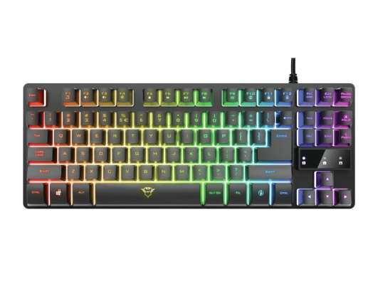 Trust GXT833 THADO TKL KEYBOARD HU
