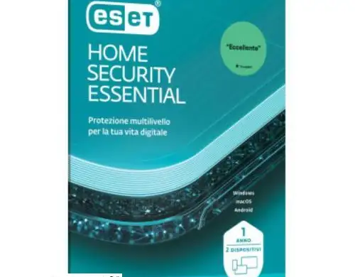 Eset Security ESET HOME SEC ESSENT 2 2 1Y NOUVEAU