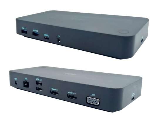 I Tec USB 3.0/USB C/TB 3X VIDEO PD 65W