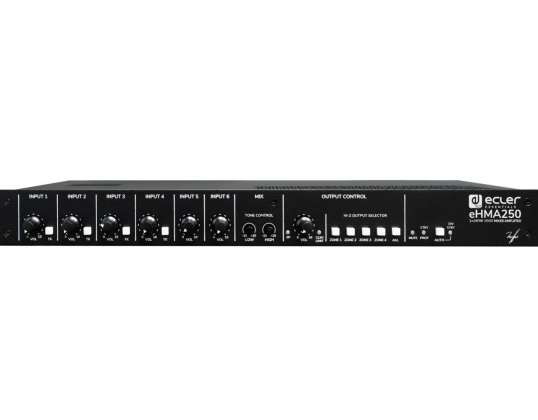 Ecler TABLE DE MIXAGE MONO AMPLIFIÉE 250W