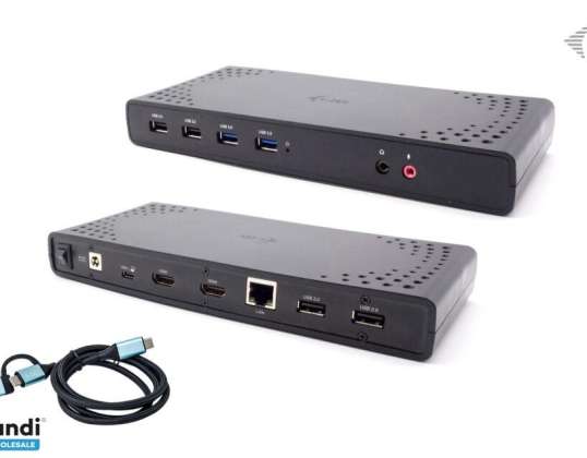 I Tec USB 3.0/C/THUNDER 2XHDMI DOCK PD85W