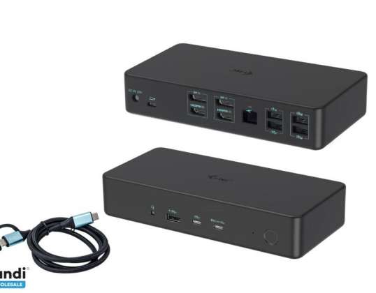 I Tec USB3.0/C/THUNR3 DUAL 4KDOCGEN2PD100
