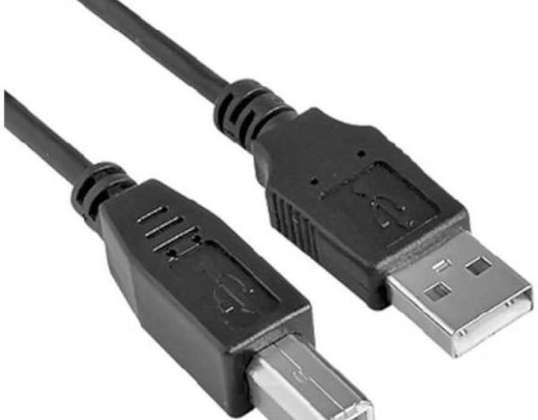 NILOX CÂBLE USB 2.0 1.8MT M/M A/B NOIR
