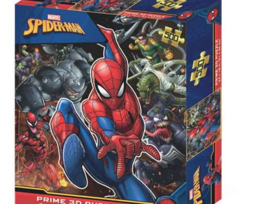Grandi Giochi PUZZLE3D SPIDERMAN VS NEMICI 500PZ
