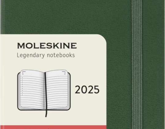 Moleskine 12M QUOTIDIEN PK VERT MYRTLE DUR