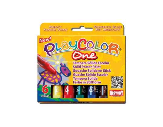 Žemėlapis CF6 SOLID TEMPERA PLAYCOLOR COL AS