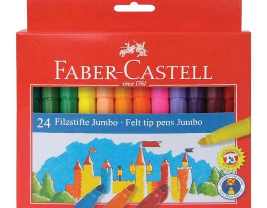 Faber Castell CF24 MARQUEURS JUMBO IL CASTELLO