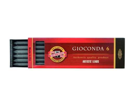 Koh I Noor CASE 6 MINES GRAPHITE 6B 5 6MM