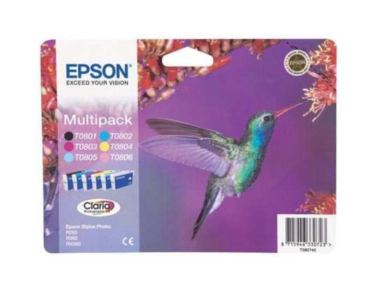 Epson MULTIPACK T080 6 ΧΡΩΜΑΤΑ BLISTER