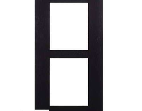 2N VER CADRE POUR FLUSH INS 2 MOD NOIR