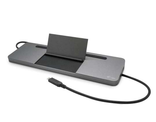 I Tec USB C MTL ERGO 4K 3X DISP LEISTUNG 85W
