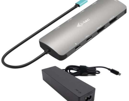 I Tec USB C METALL NANO 2X HDMI DOCKING