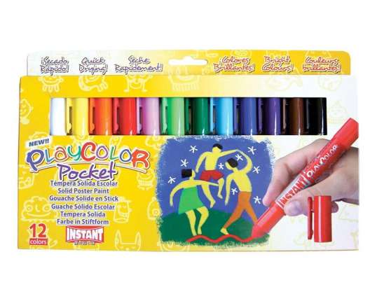 Maped CF12TEMPERA SOLID PLAYCOLOR 5GR AS