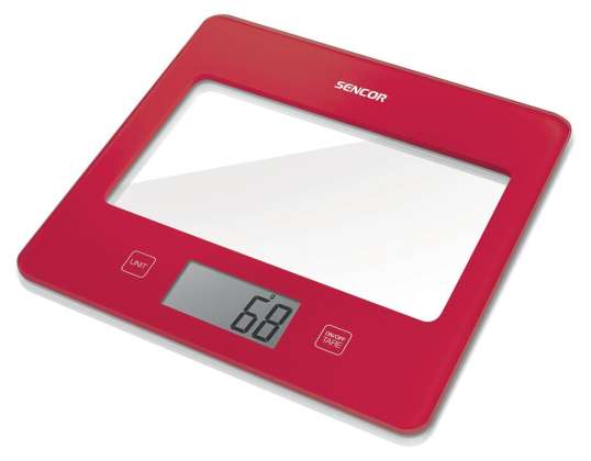Sencor BALANCE DE CUISINE ROUGE
