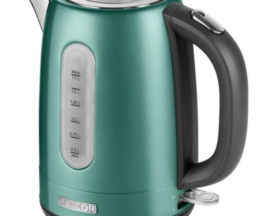 Sencor BOUILLOIRE 1.7L VERT MÉTALLISÉ