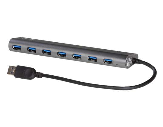 I Tec USB 3.0 CHARG HUBMETAL 7PORT ACT