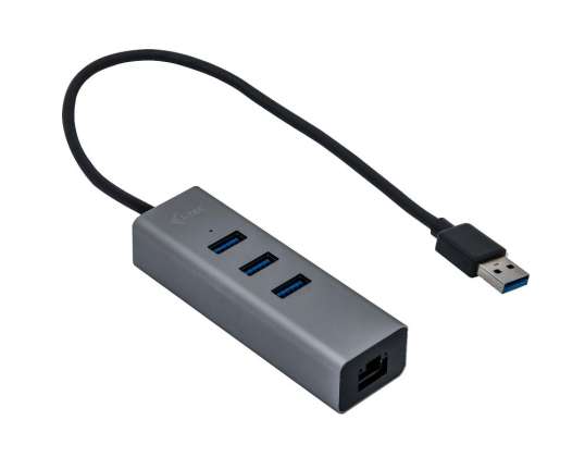 I Tec USB 3.0 METALL3 PORT ETHERNET ADAPT