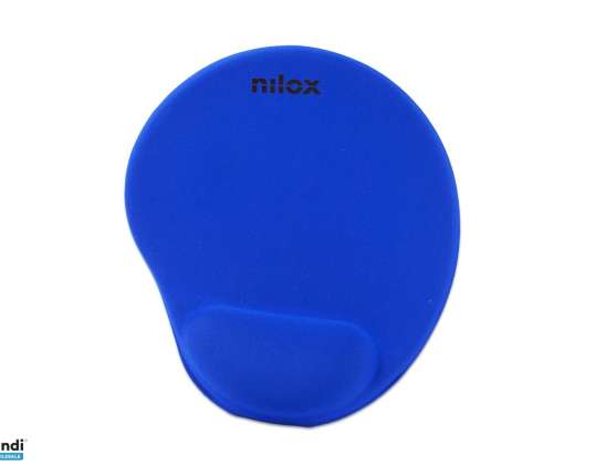 Nilox TAPIS DE SOURIS ERGONOMIQUE NILOX BLEU