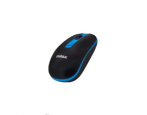 Nilox SOURIS SANS FIL NOIR/BLEU 1600 DPI