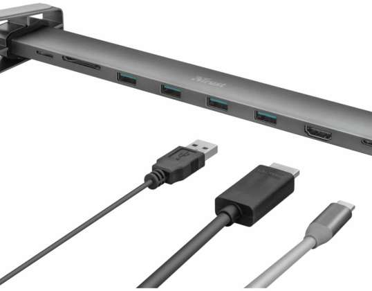 Trust HUB DALYX 10 IN 1 USB C DOCK