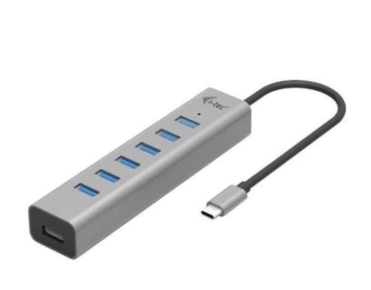 I Tec USB C AUFLADUNG METAL HUB 7 ANSCHLÜSSE