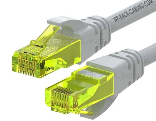 WP Europe PATCH U/UTP CAT.6A LSHF GRIS 0.5M