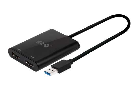 DOUBLE MONITEUR USB-A 3.1 VERS HDMI 2.0 6419