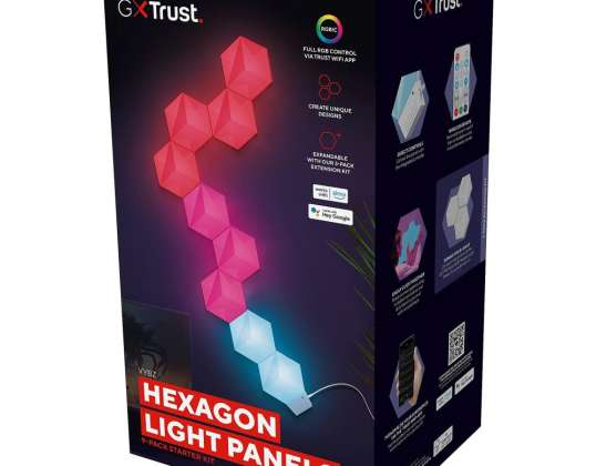 GXT902 VYBZ RGB PANNEAU LUMINEUX HEXAGONAL 3943