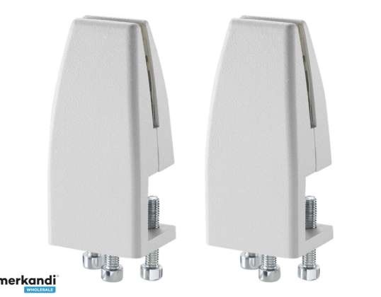 LOT DE 2 PINCES 8-25 BLANC 5915