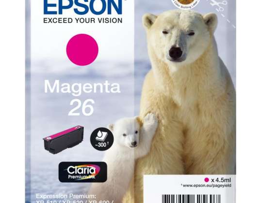 CARTOUCHE OURS POLAIRE MAGENTA 4748
