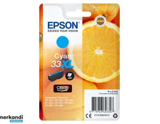 CARTOUCHE CYAN 33XL ORANGE 4817