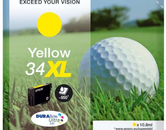 CARTOUCHE JAUNE 34XL BALL 4876
