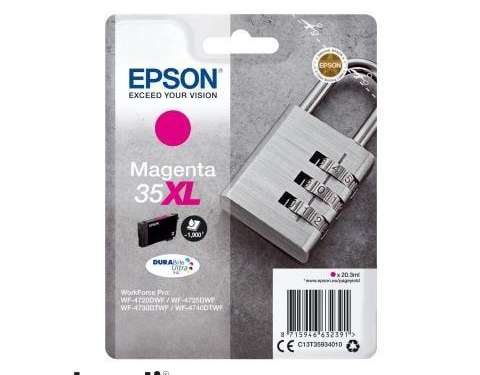 MAGENTA VÄRIKASETTI 35XL RIIPPUKKO 4895