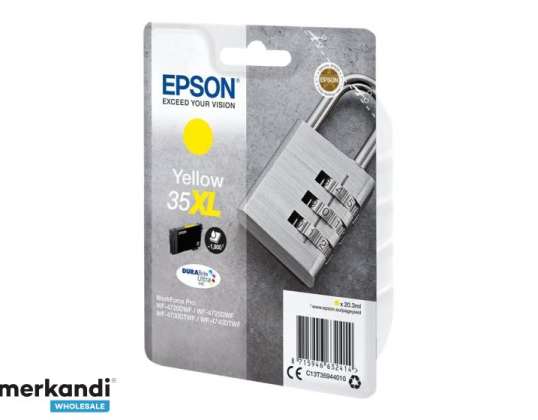 CARTOUCHE JAUNE 35XL CADENAS 4897