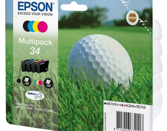 BALLE DE GOLF MULTIPACK 4 COULEURS 4868