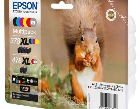 MULTIPACK 6 378XL/478XL PHOTO HD 5008
