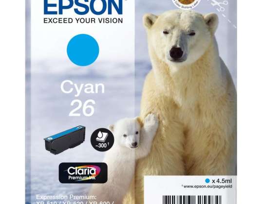CARTOUCHE CYAN OURS POLAIRE 4746