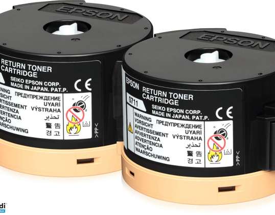 CARTOUCHE DE RETOUR DE TONER NOIR PACK 2 4449