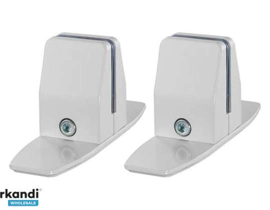 LOT DE 2 PINCES DE BUREAU BLANC 5938