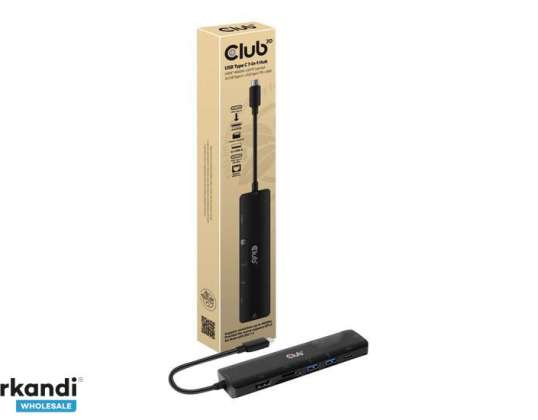 CLUB3D USB C 7-1 HDMI 2.0B HUB 6442