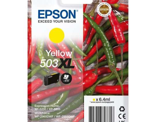 CARTOUCHES DE PIMENT JAUNE 503XL 5408