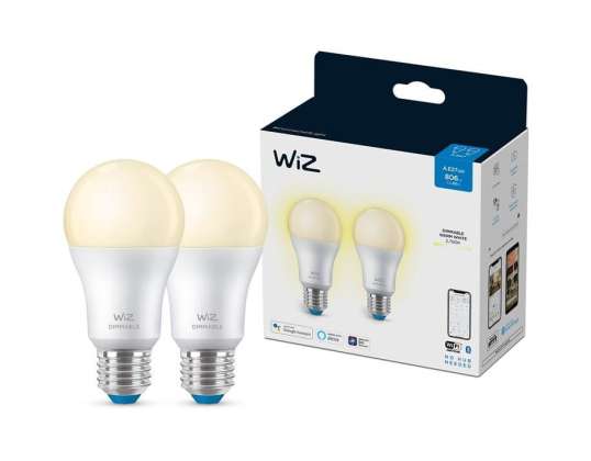 WIZ DIM 2X FROSTED DROP 60 6618