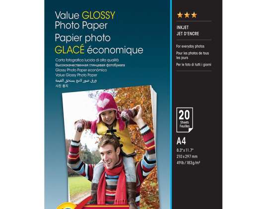 PAPIER PHOTO BRILLANT A4 4623